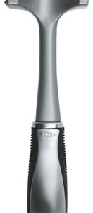 Ablandador de Carne KitchenAid KCGT101 - Acero Inoxidable Plateado, Apto para Lavavajillas - Diseño Ergonómico, Doble Cara, Mayor Suavidad en Carnes -