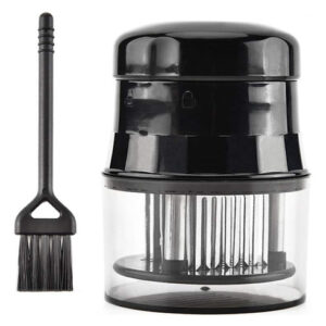 Ablandador de Carne Manual con Cuchillas de Acero Inoxidable - Modelo XTREME MEAT Pro, 56 Cuchillos para Carne Tierna y Jugosa, Reduce Tiempo de Cocci