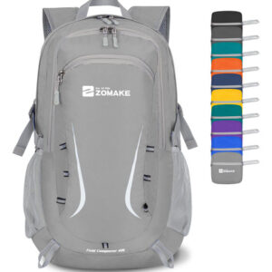 Mochila Plegable ZOMAKE Ultraligera 40L para Senderismo y Viajes: Resistente, Compacta y Versátil. Diseño en Color [Color del Diseño] con Compartiment