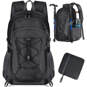 Mochila de Senderismo 40L Impermeable y Transpirable - Marca Genérica Explorer: Diseño Ergonómico, Ligera y Resistente para Camping y Montañismo - Col