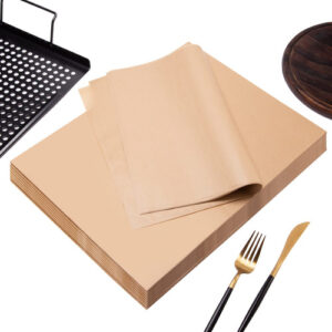 Papel para Hornear Precortado 'Cocina Fácil' - 100 Hojas de Pergamino Antiadherente | 30x40cm | Grado Alimenticio | Ideal para Horno, Microondas y Fre