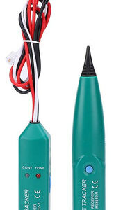 Probador de Cables de Red y Línea Telefónica MS6812 - Rastreador de Cable LAN Profesional | Encuentra Fallas y Diagnostica Conexiones | Fácil Uso y Re
