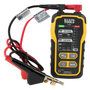 Generador de Tonos Klein Tools VDV500-163: Rastreo y Prueba de Cables RJ45/RJ11/RJ12, Mapeo de Cables, Continuidad y Polaridad, Ideal para Instaladore