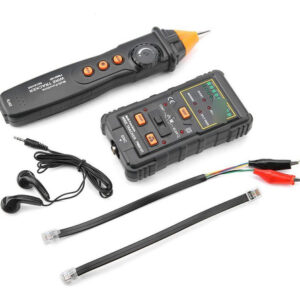 Buscador de Cables de Red y Probador Multifuncional MEGACENTRAL: Encuentra y Verifica Cables RJ45/RJ11, Detecta Fallas, Ideal para Instaladores Profes