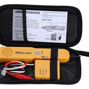 Kit Rastreador de Cables Diyeeni 8xgge2cimh: Localiza, Prueba y Diagnostica Redes y Cables Eléctricos. Incluye Probador de Continuidad, Generador de T