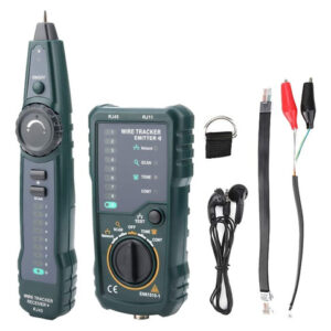 Rastreador de Cables Multifunción FY868: Localiza fallas en Redes RJ45/RJ11, Verifica Cortocircuitos y Cableado Defectuoso. Kit Profesional para Insta