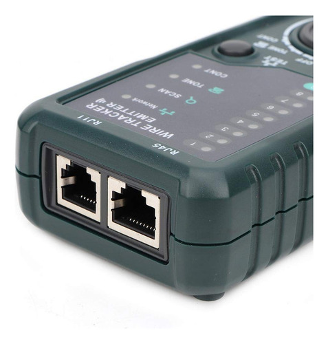 Rastreador de Cables Multifunción FY868: Localiza fallas en Redes RJ45/RJ11, Verifica Cortocircuitos y Cableado Defectuoso. Kit Profesional para Insta