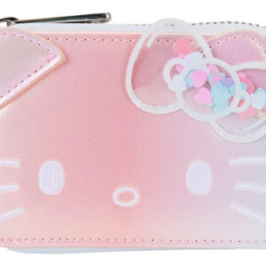 ¡Celebra el 50 Aniversario de Hello Kitty! Acordeón Transparente Coleccionable Sanrio, Diseño Exclusivo con Cierre, Varios Colores Vibrantes, Ideal pa