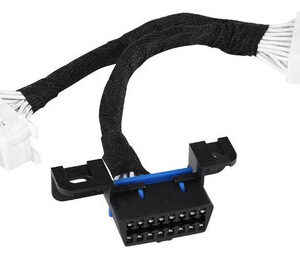 Adaptador Splitter OBD2 para Diagnóstico Automotriz: Cable Extensión 16 Pines Macho a Doble Hembra, Compatible con Todos los Protocolos, Fácil Instala