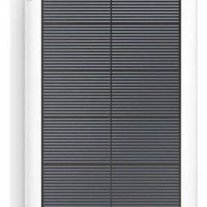 Panel Solar Compacto Blanco para Cámaras de Seguridad - RING 1.9W: Alimentación Continua, Fácil Instalación, Compatible con Stick Up Cam y Spotlight C