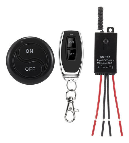 Control Remoto Inalámbrico 12V 10A [Marca Específica] - Modelo XR100 ...