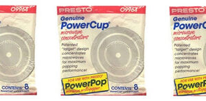 ¡Prepara Palomitas Perfectas en Minutos! Kit de 24 Vasos Concentradores POP Powercup para Microondas - Disfruta Cine en Casa con Facilidad y Rapidez