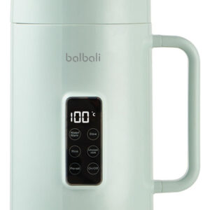 Olla Eléctrica Portátil Antiadherente Verde 0.84L W-04: Cocina Fácil en Cualquier Lugar. Control de Temperatura y Tiempo, Ideal para Viajes y Oficinas