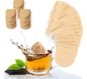 300 Piezas Bolsas De Filtro De Té Y Café Desechables Color