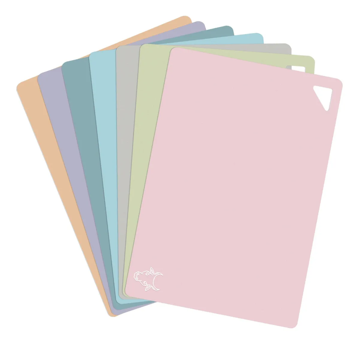 7 Tablas De Cortar Flexibles De Plastico Para Cocina, Alfomb