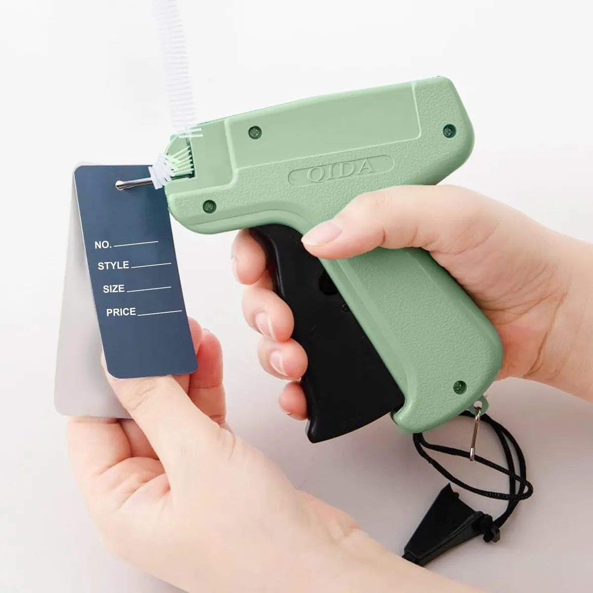 Pistola Etiquetadora Ropa Garselay Kit 6000 Púas 5 Agujas Metal - Imprescindible para Tiendas, Minoristas y Mayoristas - Organización Profesional de Prendas