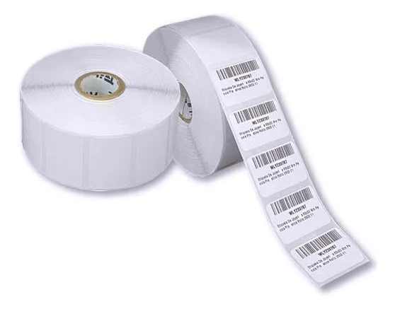 5 Rollos de Etiqueta Térmica Directa 38x25 mm para Código de Barras - 1000 Etiquetas por Rollo - Calidad Premium, Ideal Impresoras Escritorio