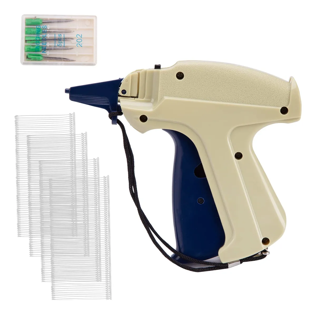 Kit Pistola Etiquetadora Dorkis Profesional con 2000 Púas y 5 Agujas de Metal - Ideal Ropa, Tiendas y eCommerce | Fácil Uso