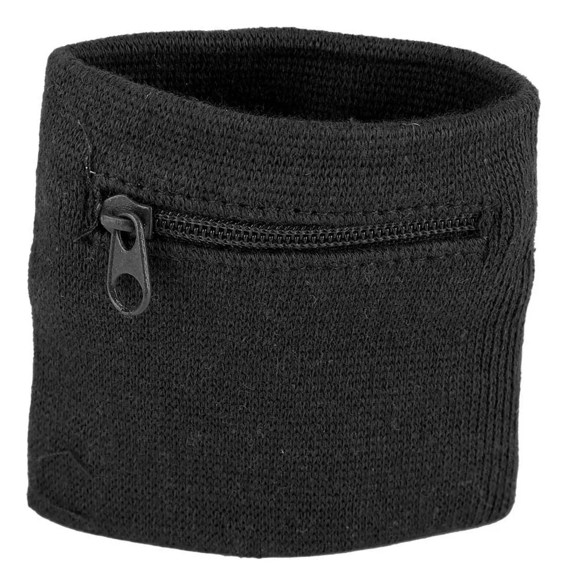 Cartera Pulsera Deportiva Unisex Transpirable Negro 8x8x2cm - Ideal para Correr, Gimnasio y Deporte | Accesorios Fitness