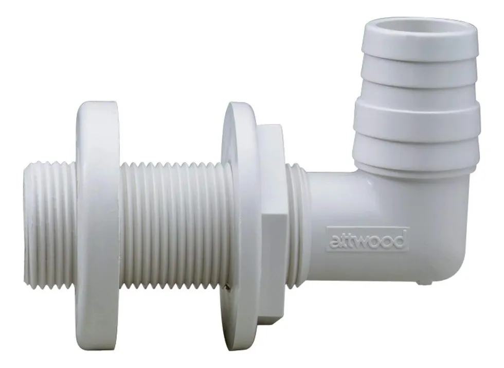 Conector Pasante de Casco 32mm Blanco: Solución Segura y Duradera para Conexiones Eléctricas y de Fontanería | Fácil Instalación