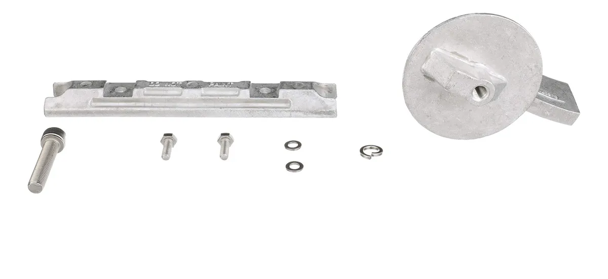Kit Ánodo Aluminio Yamaha 60-90 CV Fueraborda Protector Corrosión Marina | Recambio Náutico Esencial