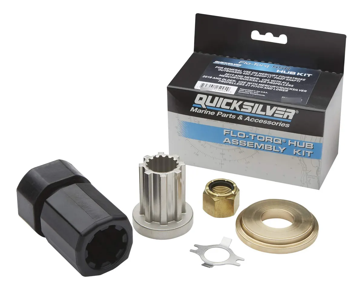 Kit de Buje de Hélice Flo-torq SSR 8M0150152 - Repuesto Esencial para Embarcaciones Marinas - Instalación Rápida y Segura - Componente de Barco de Alto Rendimiento
