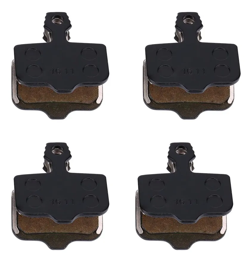 4 Pares Pastillas de Freno de Disco Metálicas para Bicicleta de Montaña - Alto Rendimiento y Durabilidad para Senderismo y Trail