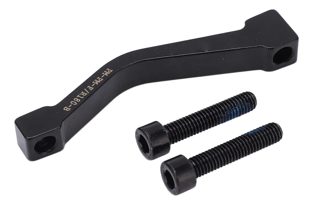 Adaptador de Freno de Disco para Bicicleta de Montaña 180mm en Aluminio - Mejora tu Frenado para Senderos Extremos y Descenso | Componente Esencial para Ciclismo Off-Road