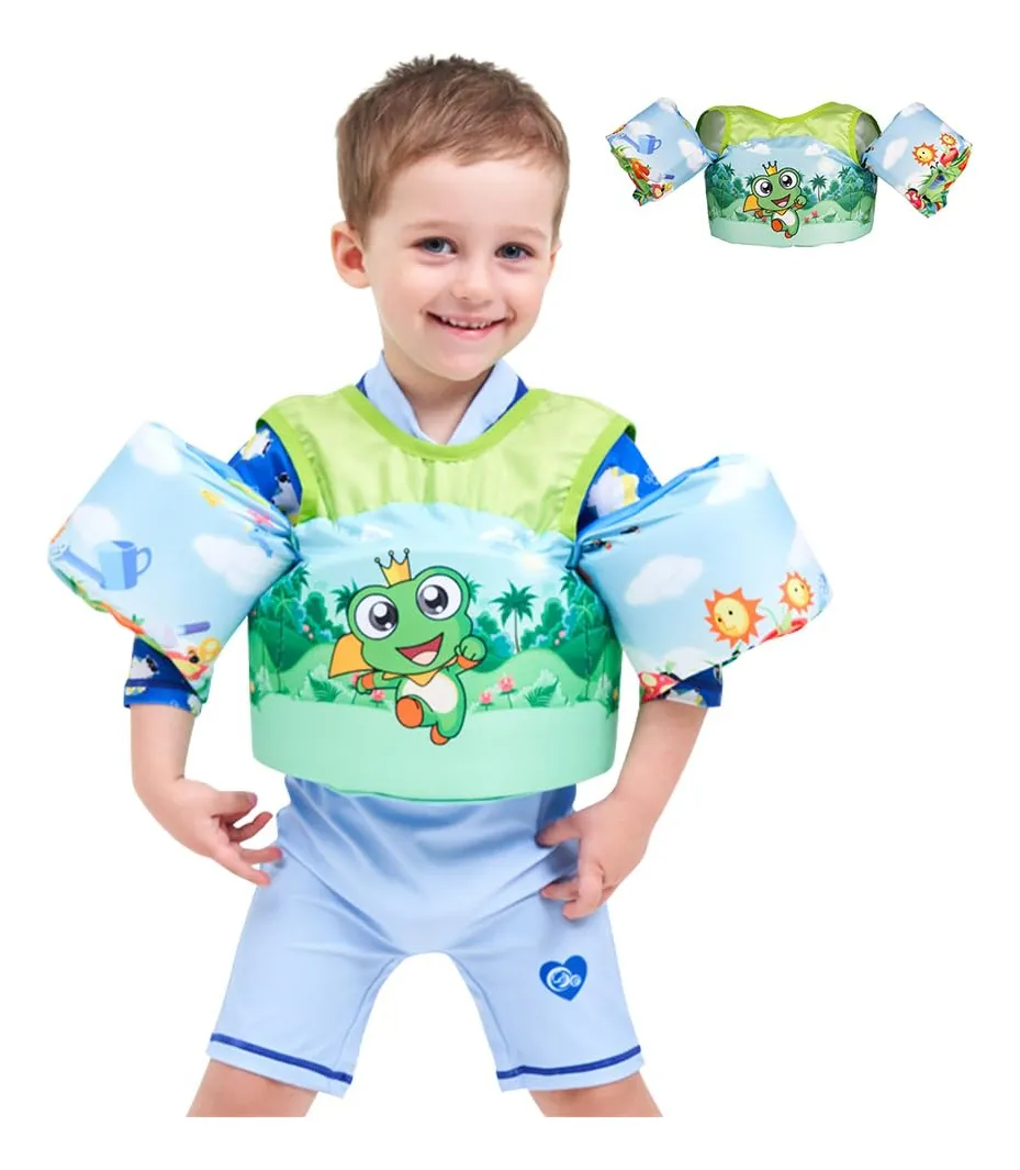 Chaleco Salvavidas Infantil para Piscina y Actividades Acuáticas - Flotador de Seguridad para Niños con Máxima Flotabilidad y Comodidad - Diseño Ergonómico y Ajustable para Diversión Segura