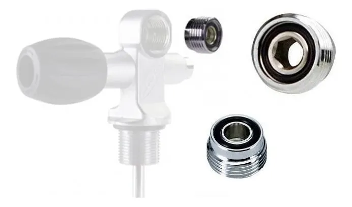 Adaptador Válvula DIN a Yugo Buceo Profesional - Conversión Segura y Confiable para Equipos de Buceo - Color