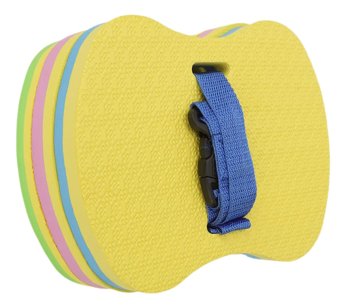 Entrenador de Natación Infantil con Flotador Trasero Ajustable para Niños en Amarillo Brillante - Ayuda al Aprendizaje y Seguridad en el Agua