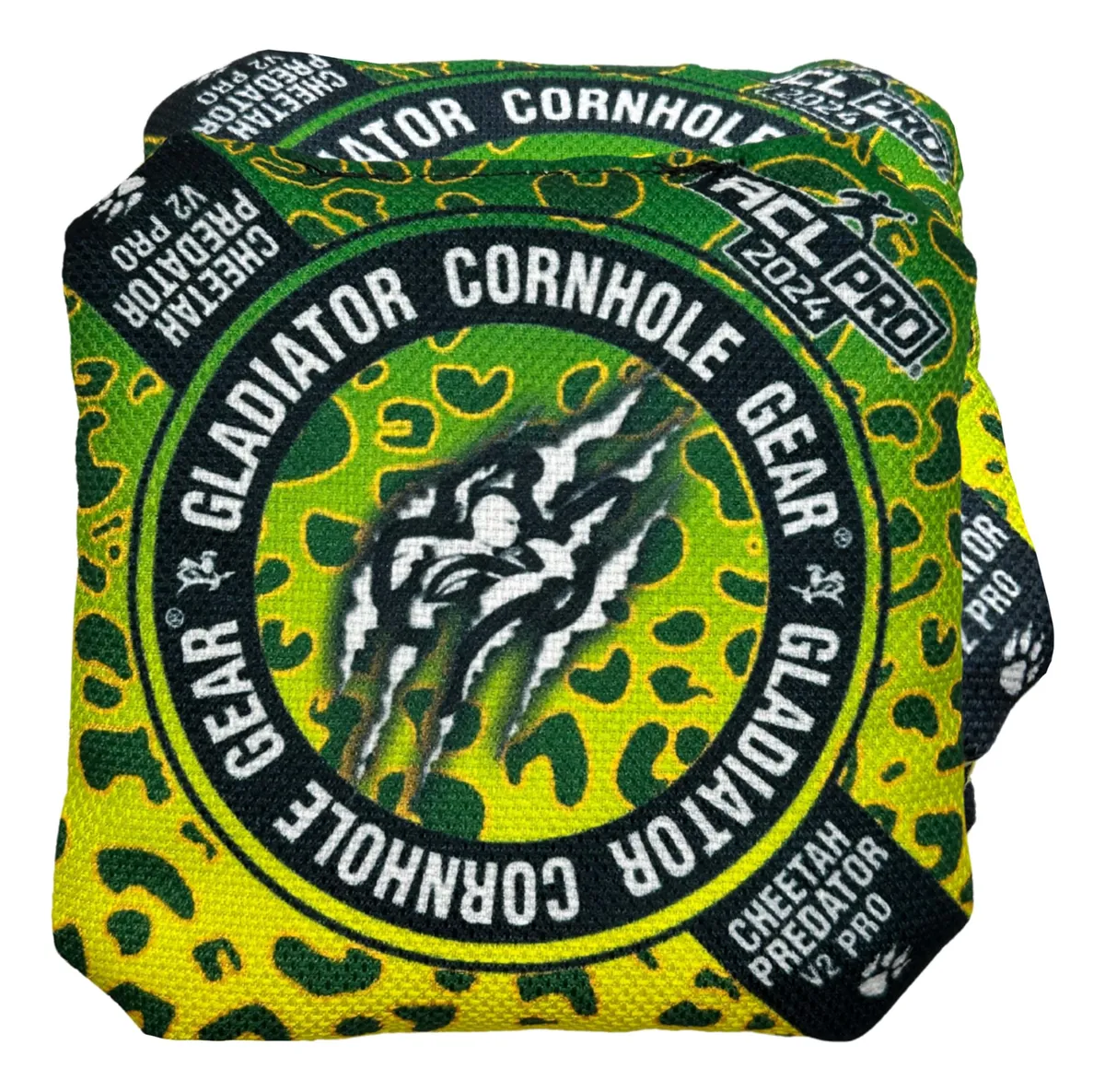 Bolsas de Cornhole Profesionales 16 Oz Oficiales - Juego de 4 Unidades para Ligas y Competiciones - Duraderas y Resistentes para Todo Tipo de Clima