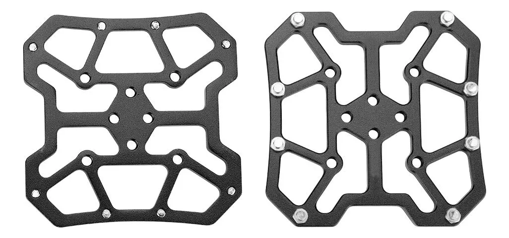 Adaptadores de Plataforma para Pedales Sin Clip de Bicicleta Black: Mejora tu Experiencia de Ciclismo con Mayor Superficie de Contacto y Comodidad en Cada Pedalada