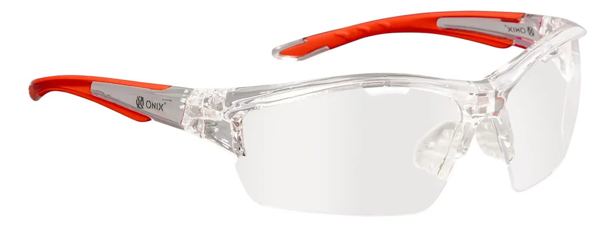 Anteojos Protectores Antideslizantes Cómodos y Ligeros para Trabajo y Deporte - Lentes Transparentes de Alta Visibilidad