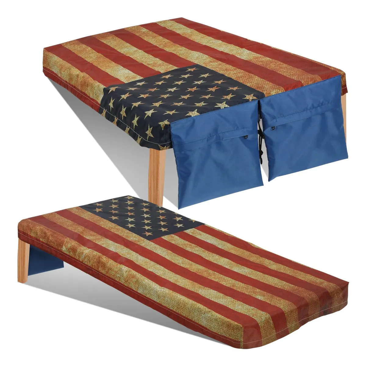 2 Fundas Impermeables para Tableros de Cornhole 4x2 Pies | Protección Duradera para Exteriores | Cubiertas Resistentes a la Intemperie