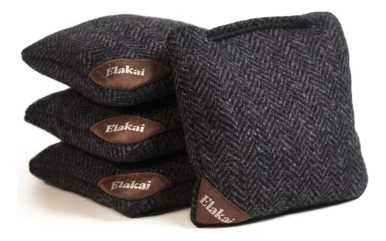Bolsas de Cornhole Resistentes al Clima, Set de 4 para Viaje, Medidas 10x10 Pulgadas, Durabilidad Garantizada para tus Partidas de Exterior