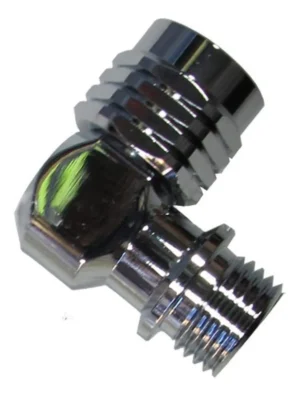 Adaptador Giratorio 90 Grados para Regulador de Manguera | Conexión Rápida y Segura | Ideal para Fontanería y Jardinería | Diseño Compacto y Duradero