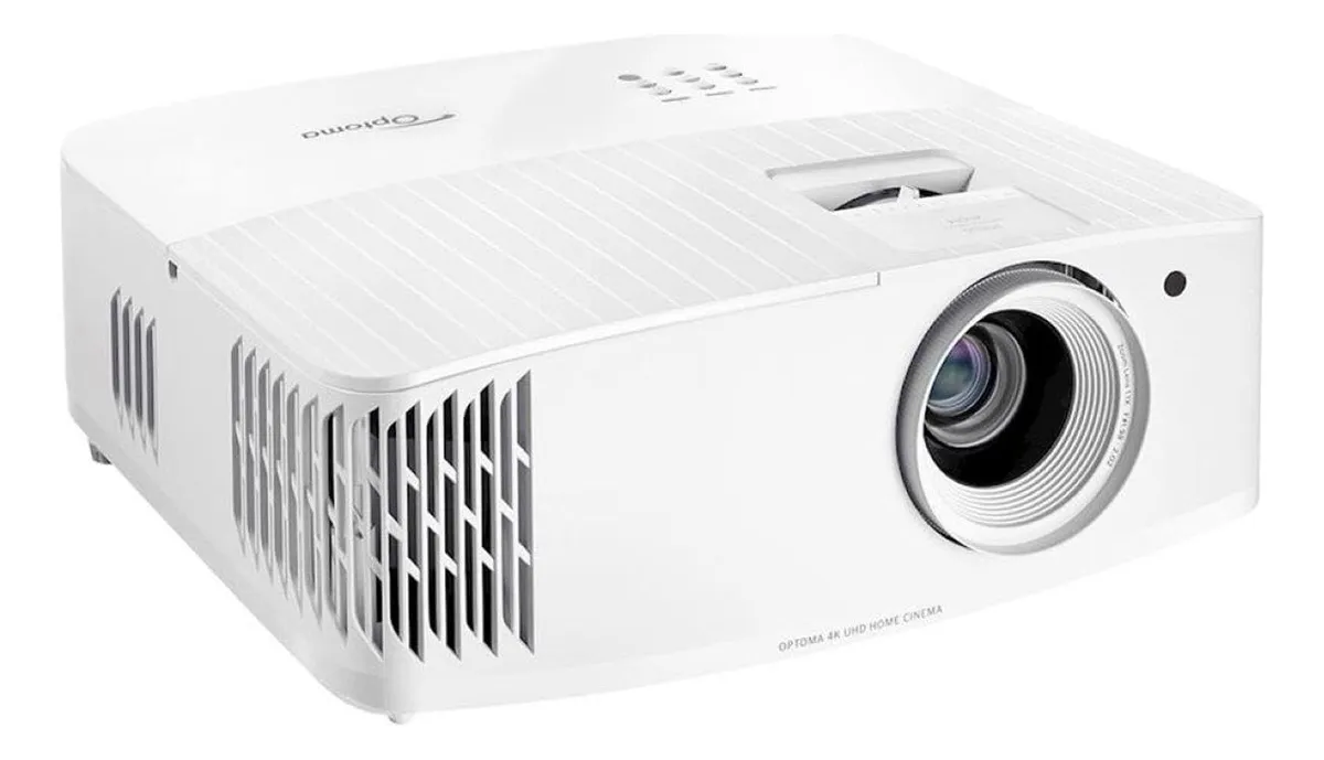 Proyector 4K UHD Gaming Blanco, 4000 Lúmenes, Latencia 4.2ms, Tasa de Refresco 240Hz - Experiencia Visual Inmersiva para Juegos y Entretenimiento