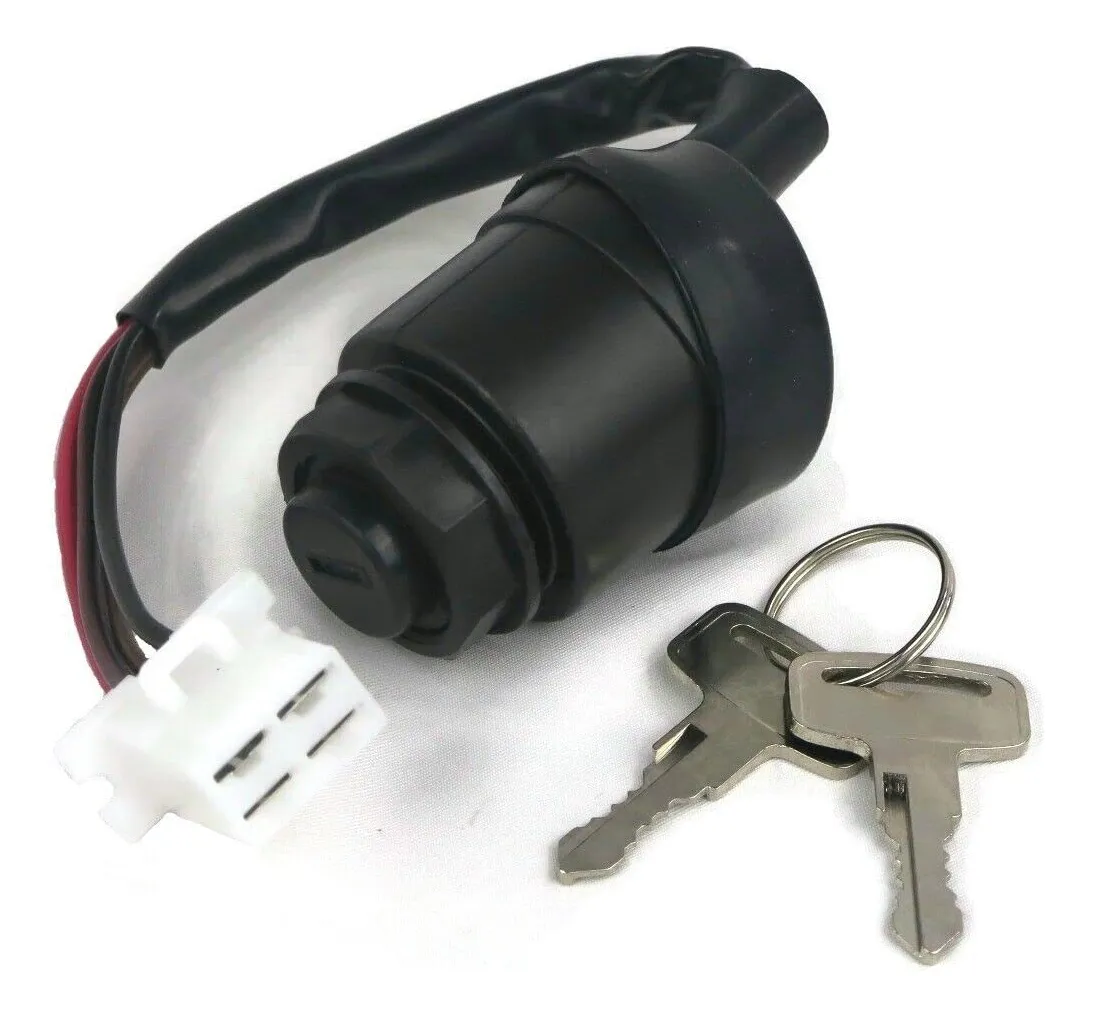Interruptor de Llave con Arnés para Yamaha JN8-82510-00 | Repuesto Original | Calidad Profesional | Accesorios para Motos y Vehículos Todoterreno | Color Negro