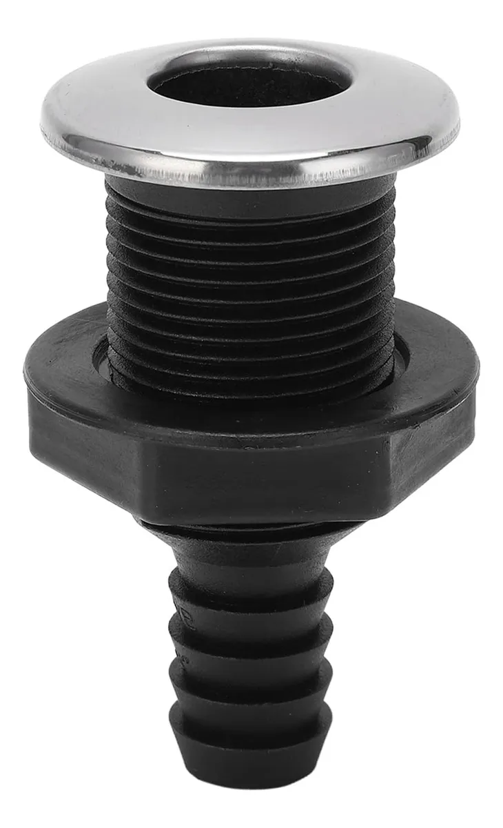 Conector Recto Pasacascos 19mm para Yates y Embarcaciones - Conexión Segura y Duradera en Acero Inoxidable - Accesorios Náuticos de Alta Calidad