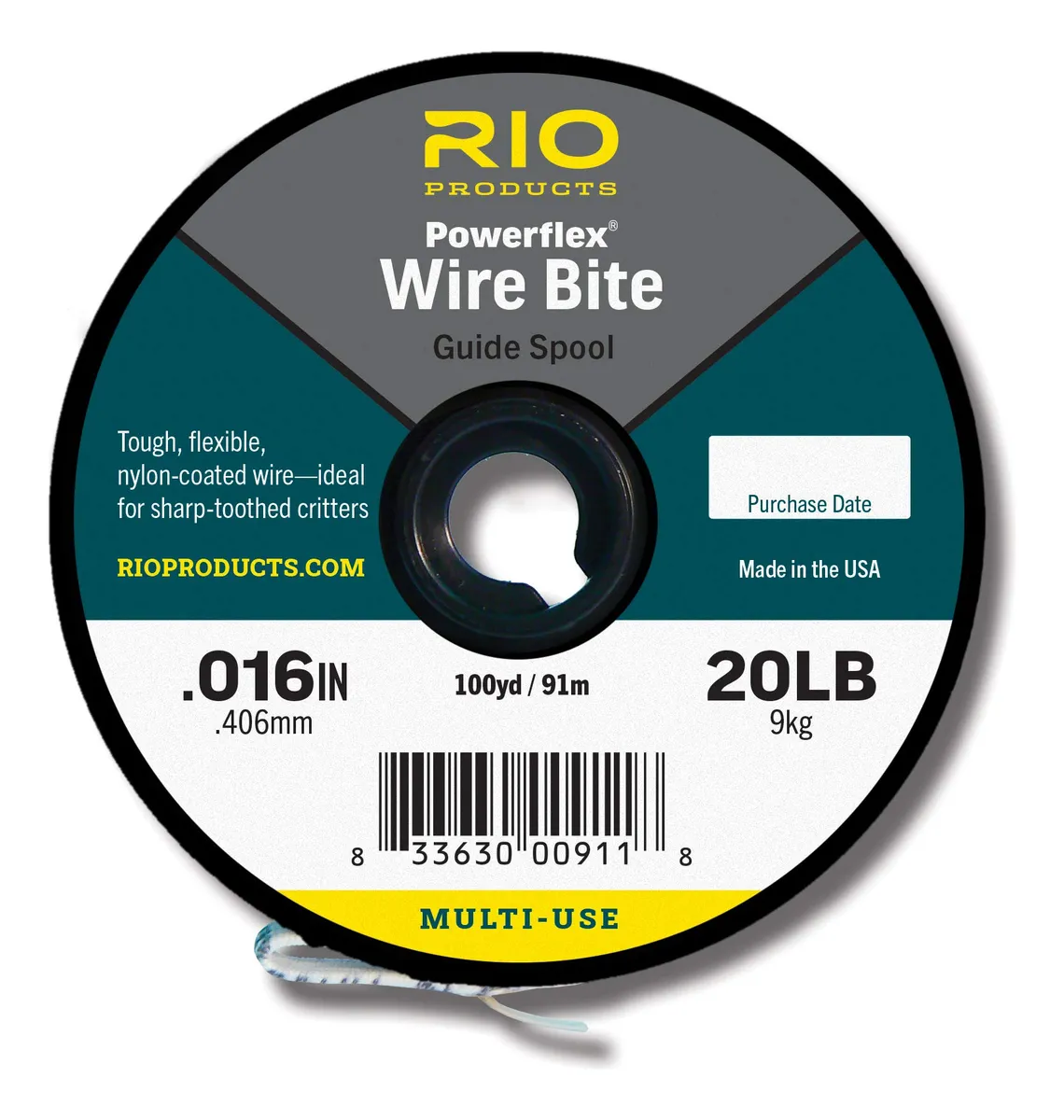 Alambre de Pesca con Mosca Tippet: Carrete Guía Profesional para Montaje y Reparación de Líneas de Pesca - Ideal para Pesca Deportiva y Técnica