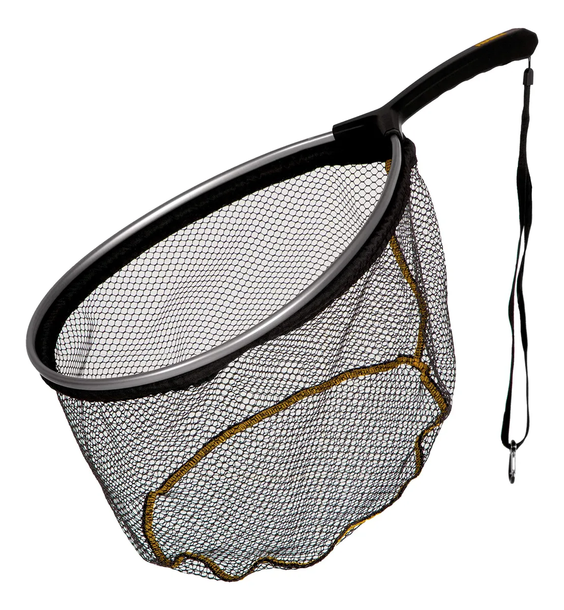 Red de Pesca Flotante Profesional Negra para Truchas | Alta Calidad y Durabilidad | Diseño Ligero y Resistente | Ideal para la pesca deportiva en ríos y lagos | Equipo de pesca esencial