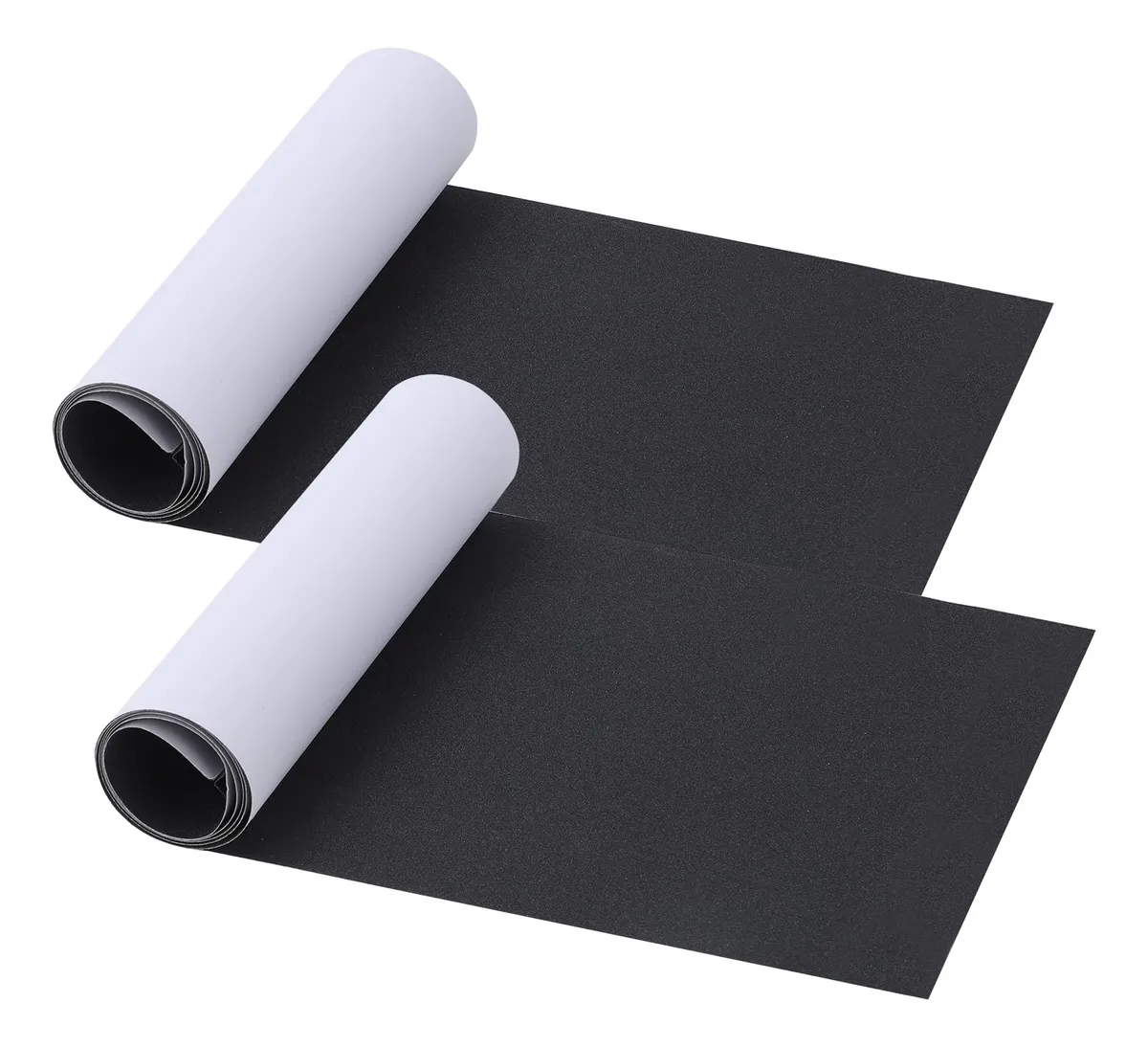 Pack 2 Unidades Cinta de Agarre Antideslizante Negra para Monopatín Profesional - Mejora Tu Control y Estabilidad | Accesorios Skateboard
