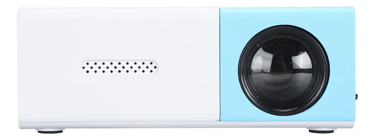 Mini Proyector Portátil Full HD 1080p con Altavoz Incorporado - Cine en Casa y Entretenimiento Móvil - Compacto y Fácil de Usar - Color Vibrante