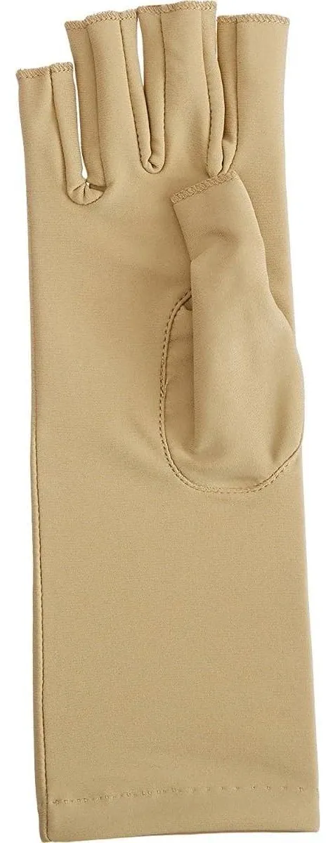 Guantes de Compresión para Mano Izquierda, Talla Pequeña, Sin Dedos - Soporte y Alivio para Artritis, Túnel Carpiano, Dolor Articular - Color Versátil