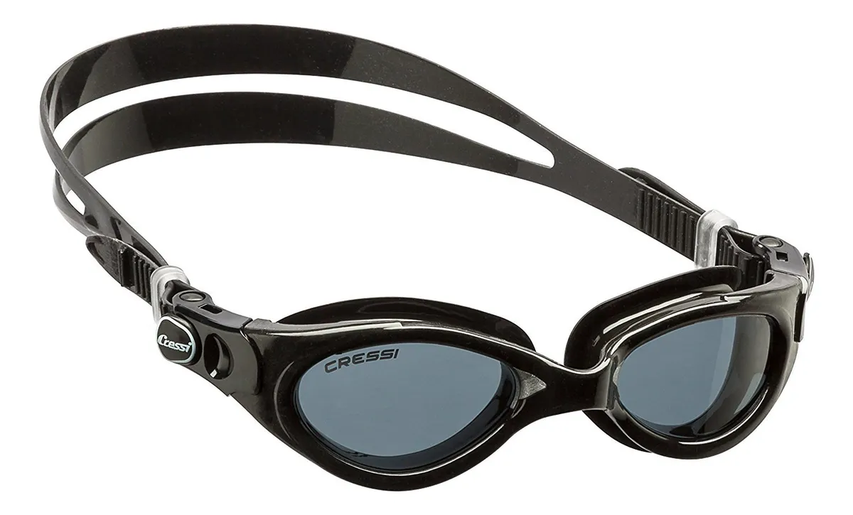 Gafas de Natación Cressi Flash Lady para Nadadores Avanzados - Diseño Ergonómico y Lente Tintada para Máximo Rendimiento