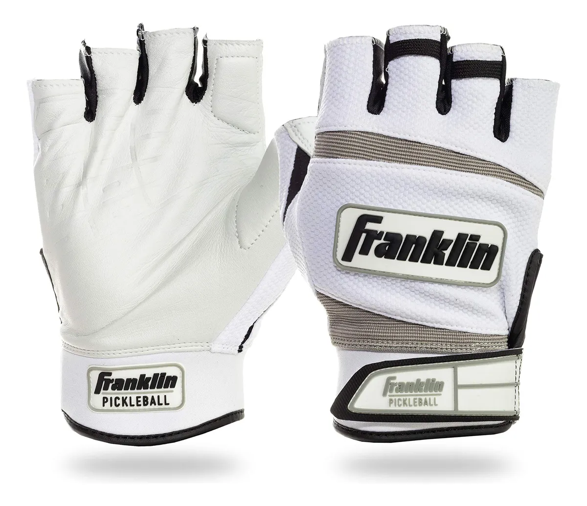 Guantes Profesionales para Pickleball y Racquetball Adulto - Máximo Agarre y Control - Talla Estándar - Color Blanco