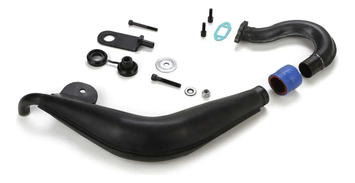 Tubo de Escape Universal para Motores de Gas 23-30cc: Potencia y Rendimiento en Coche, Barco y RC | Durabilidad y Diseño Optimizado