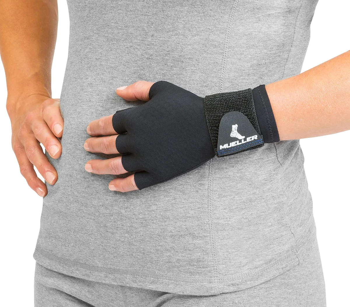 Guantes de Compresión Reversible Termoactivos L/XL Color Negro para Alivio y Soporte Muscular - Talla Grande - Ajuste Perfecto