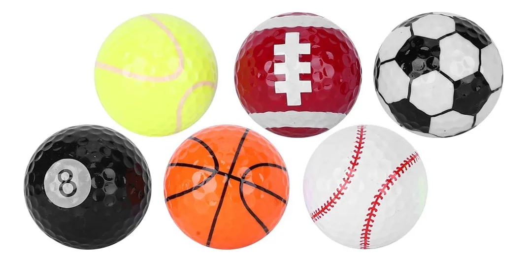 Pelotas Deportivas de Práctica Portátiles | Pack 6 Unidades | Perfectas para Entrenamiento y Diversión | Duraderas y Resistentes | Uso Interior y Exterior